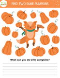 Autumn Activity Pack 1 - An Off Grid Life