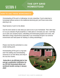 Workbook: 21 Ways to Get Started Living Off The Grid - An Off Grid Life