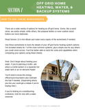 Workbook: 21 Ways to Get Started Living Off The Grid - An Off Grid Life