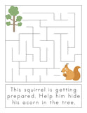Woodland Animals Learning Fun Printables Pack (K-2) - An Off Grid Life