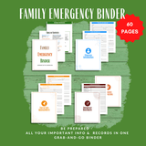 Family Emergency Binder - An Off Grid Life