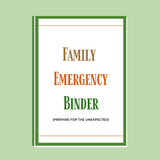 Family Emergency Binder - An Off Grid Life