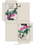 Rustic Valentine's Garden Seed Packet Templates: Print and Personalize!