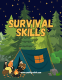 Wilderness Skills for Kids Megapack | Printable Survival Activities for Grades 3 - 6
