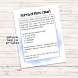 Wilderness Skills for Kids Megapack | Printable Survival Activities for Grades 3 - 6