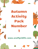 Autumn Activity Pack 1 - An Off Grid Life