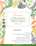 Summer Foraging Printable Mini-Pack - An Off Grid Life