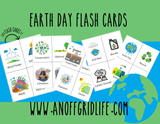 The Earth Day Flashcards & Activity Bundle - An Off Grid Life