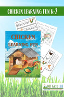 Chicken Learning Fun Printable Pack for Kindergarten Through Grade 2 - An Off Grid Life