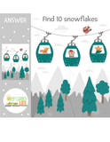 Woodland Animals Christmas & Winter Activity Pack - An Off Grid Life