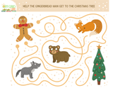 Woodland Animals Christmas & Winter Activity Pack - An Off Grid Life