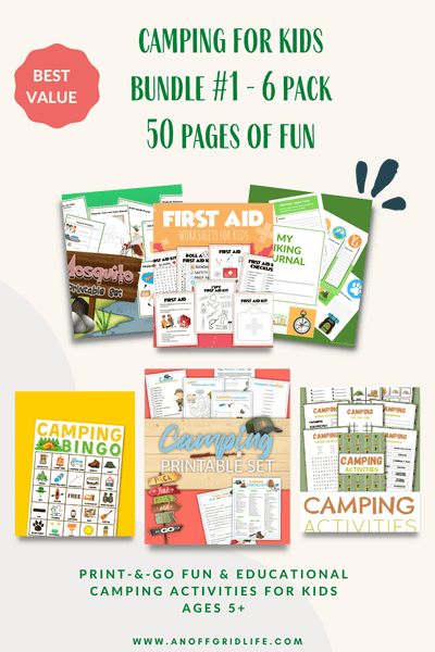 Camping for Kids Bundle #1 - An Off Grid Life