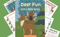 Preschool Deer Theme Unit Study - An Off Grid Life