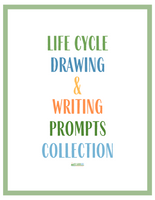 Life Cycle Drawing & Writing Prompts Collection Bundle - An Off Grid Life