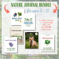 Nature Journal Bundle Pack - An Off Grid Life