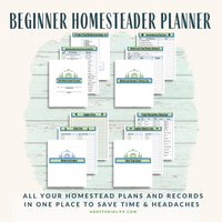 NEW! Beginner Homestead Planner - An Off Grid Life