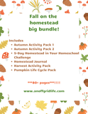Fall on the Homestead Big Bundle! - An Off Grid Life